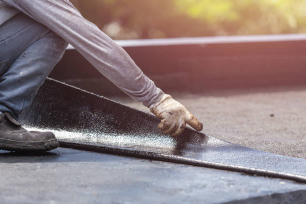 Professional Exterior Waterproofing technician working in Kendallville, IN